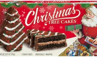 Little Debbie Christmas Tree Cakes Chocolate